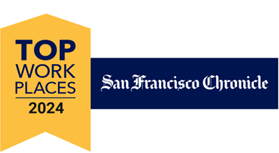 Top Workplaces SF Chronicle badge